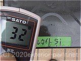 2011年金属屋根遮熱塗料実証実験（一斗缶）7月1日16時