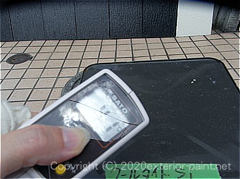 2012年8月1日13時-遮熱塗料実験（一斗缶）