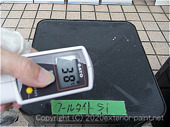 2012年7月24日14時-遮熱塗料実験（一斗缶）