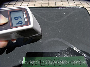 2012年7月17日13時-遮熱塗料実験