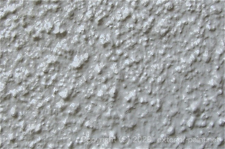 一般外壁用塗料で塗ってしまったシン吹き付け外壁